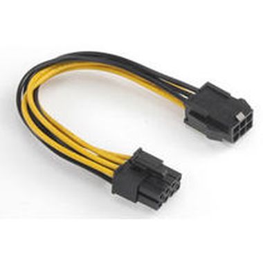 AKASA kabel AK-CB051 redukce PCIe na ATX12V 15cm