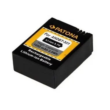 PATONA baterie pro videokameru GoPro HD Hero 3 1180mAh Li-Pol