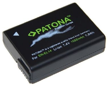 PATONA Aku Nikon EN-EL14 1050mAh Li-Ion Premium