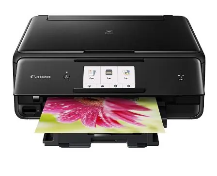 Canon PIXMA TS8050 / PSC / barevná multifunkce inkoustová / A4 / 9600 x 2400 / potisk CD / USB / LAN / Wi-Fi