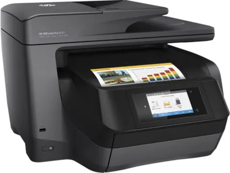 HP Officejet Pro 8725 černá / A4 Multifunkční tiskárna / 24 20ppm / Wi-Fi + LAN + USB / duplex 