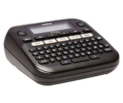 Brother PT-D210VP / Tiskárna samolepicích štítků / podtržení / vertikální tisk / USB / 6x AAA