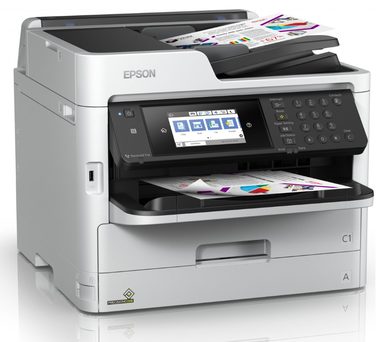EPSON WorkForce Pro WF-C5790DWF / A4 inkoustová multifunkce / 34 ppm / 4800x1200dpi / ADF / Duplex / Wi-Fi / USB / LAN 