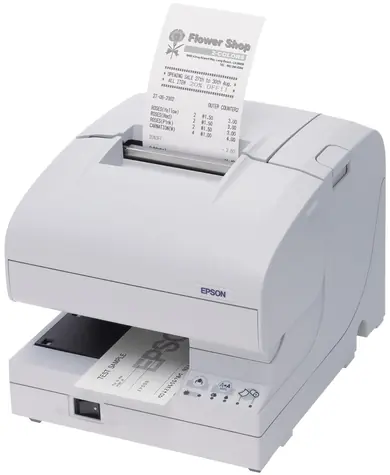EPSON TM-J7700 bílá / Pokladní / Inkoust / USB + LAN / řezačka