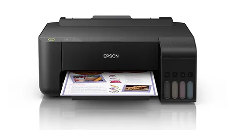 EPSON EcoTank L1110 černá / inkoustová tiskárna barevná / 5760 x 1440 dpi / A4 / USB