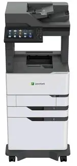 Lexmark MX826adxe / čb laserová multifunkce / A4 / 1200x1200dpi / 66ppm / 2048MB / dup / LAN / USB