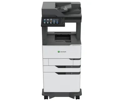 Lexmark MX822adxe / čb laserová multifunkce / A4 / 1200x1200dpi / 52ppm / 2048MB / dup / LAN / USB