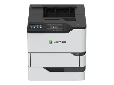 Lexmark MS822dn / čb laserová tiskárna / A4 / 1200x1200dpi / 52ppm / 1024MB / dup / LAN / USB