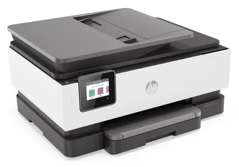HP OfficeJet Pro 8023 / inkoustová tiskárna / A4 / 20-10 ppm / 1200x1200dpi / dotyk. LCD / duplex / LAN+WiFi / černá