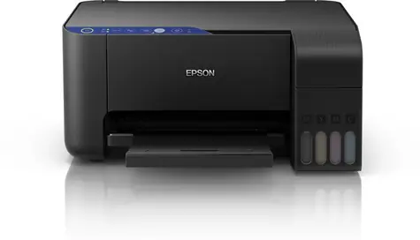 EPSON EcoTank L3151 černá / Barevná inkoustová multifunkce / 5760 x 1440 dpi / A4 / USB / WiFi / tankový systém