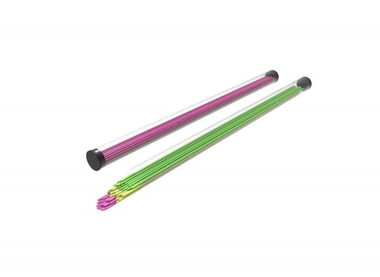 3DSimo Basic Filament PCL6 růžová & žlutá & zelená