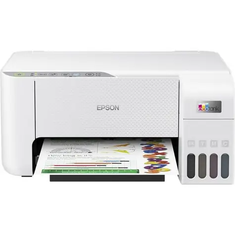 Epson L3256 bílá / barevná inkoustová tiskárna / A4 / 33ppm / 5760x1440dpi / tisk & skenování & kop. / USB / Wi-Fi