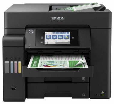 Epson EcoTank L6550 černá / Ink. multifunkce / A4 / 32ppm / 4800x2400dpi / tisk & sken. & kop. & fax / USB & Wi-Fi & LAN