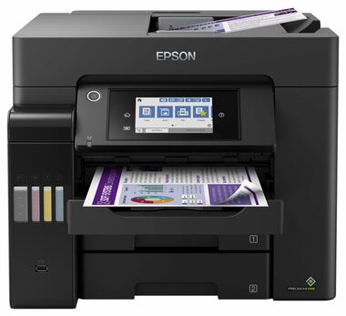 Epson EcoTank L6570 černá / Ink. multifunkce / A4 / 32ppm / 4800x1200dpi / tisk & sken. & kop. & fax / USB & Wi-Fi & LAN