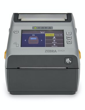 ZEBRA ZD621d 300dpi displej Wi-Fi šedá / DT / Tiskárna samolepicích štítků / 300dpi / USB+BT+LANi+RS232+Wi-Fi