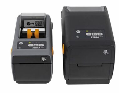 ZEBRA ZD411 TT 203dpi Wi-Fi šedá / TT / Tiskárna samolepicích štítků / 203dpi / USB & BT & Wi-Fi