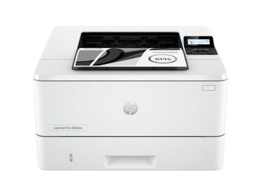 HP LaserJet Pro 4002dw / čb laserová tiskárna / 40 ppm / A4 / 1200x1200 dpi / Duplex / USB / LAN / Wi-FI