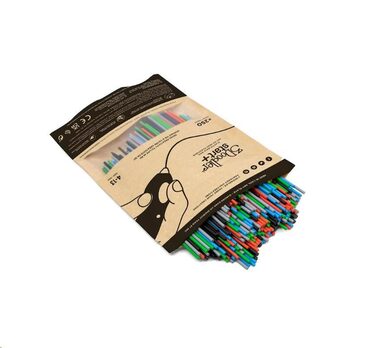 3Doodler náplň ECO-PCL pro 3D pero Start 250ks - černá/červená/šedá/modrá