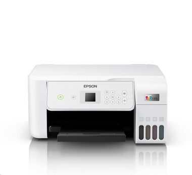 EPSON EcoTank L3286 bílá / Barevná inkoustová multifunkce / A4 / 33 ppm / 5760x1440dpi / USB / Wi-Fi