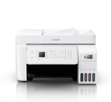 EPSON EcoTank L5316 bílá / Barevná inkoustová multifunkce / A4 / 33 ppm / 5760x1440dpi / USB / LAN / Wi-Fi
