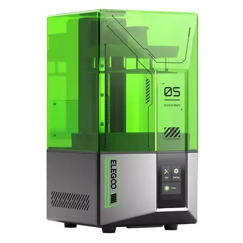 ELEGOO Mars 5 / 3D tiskárna / 6.6" displej / 153.36 x 77.76 x 165 mm 