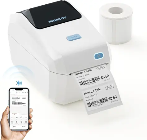 Niimbot K3 Smart bílá / Tiskárna štítků + role štítků 230ks / 203 dpi / BT / USB