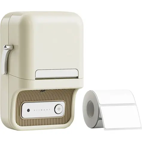 Niimbot B21 Pro bílá / Tiskárna štítků / 300 dpi / BT / USB-C