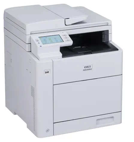 OKI MC554dn / multifunkční tiskárna / A4 / 32 ppm / USB 2.0 / RJ45 / Fax / Duplex