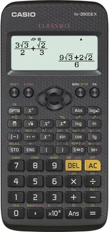 CASIO FX 350 CE X černá / školní kalkulačka