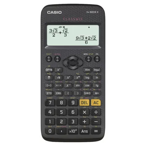 CASIO FX 82 CE X černá / školní kalkulačka