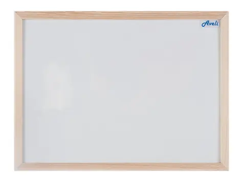 AVELI Magnetická tabule 40x60 cm dřevěný rám