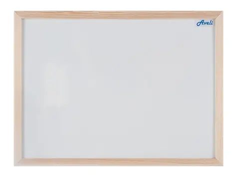 AVELI Magnetická tabule 90x60 cm dřevěný rám