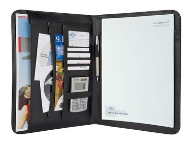 WEDO Spisovka A4 kombinace kůže a tkanina