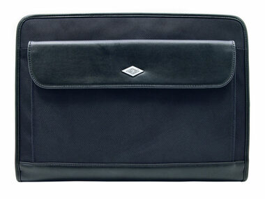 WEDO Spisovka A4 zip kombinace kůže a tkanina