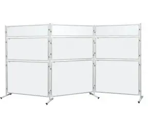 2x3 Modular Magnetická tabule 120x180 k paravanu / lakovaný povrch / ALU rám