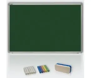 2x3 Magneticko-keramická tabule 120x90 zelené / pro popis křídou / ALU23