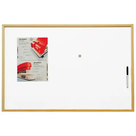 CLASSIC Magnetická tabule lakovaný povrch 60x40 / dřevěný rám 