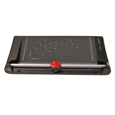 Olympia Vario Duplex 4000 / páková a kotoučová řezačka / pracovní deska 300 x 170 mm / kapacita 5 listů