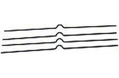 RENZ háčky do kalendářové vazby 105 mm černá