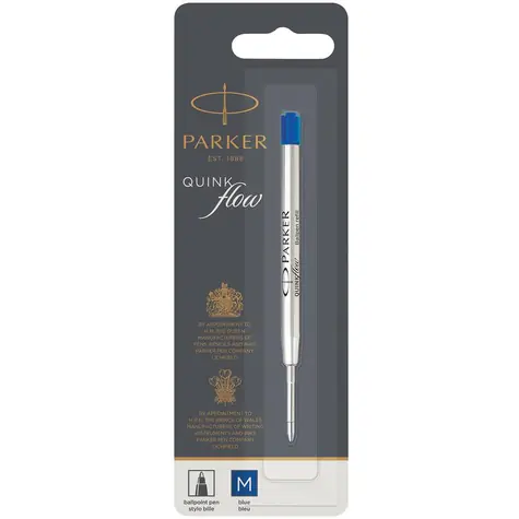 PARKER Quinkflow Ballpoint Pen M modrá 1ks / náplň do kuličkových per