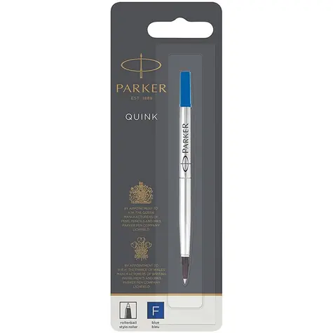 PARKER Quink Roller F modrá 1ks / náplň do rolleru (keramického pera)