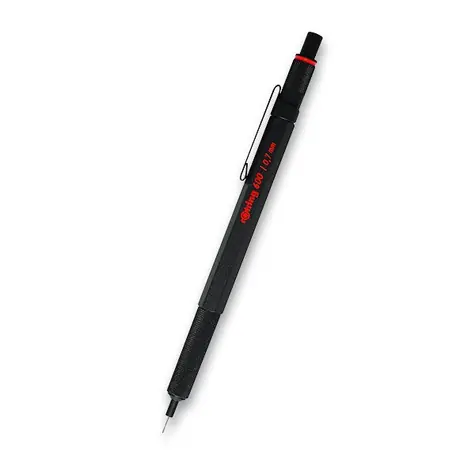 Rotring 600 0.7 mm černá / Mikrotužka 