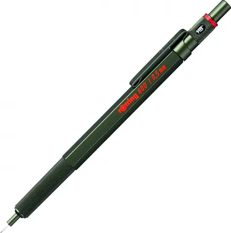 Rotring 600 0.5 mm tmavě zelená / Mikrotužka 