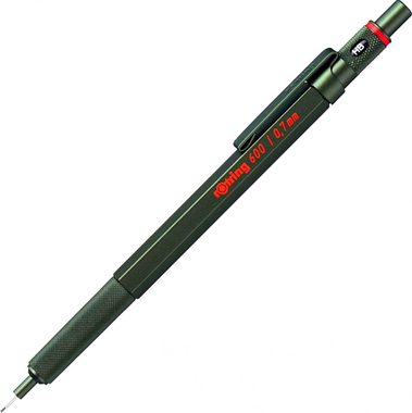 Rotring 600 0.7 mm tmavě zelená / Mikrotužka 