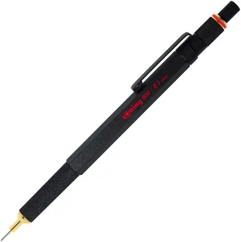 Rotring 800 0.7 mm černá / Mikrotužka 