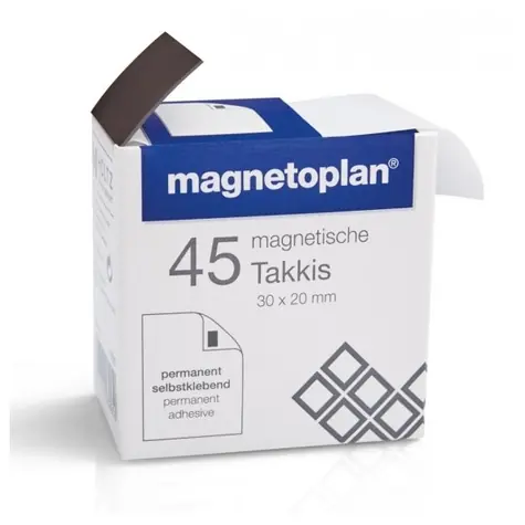 Magnetoplan Takkis (45ks) / Samolepicí magnety 