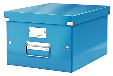 Leitz Click&Store Univerzální krabice velikost M (A4) modrá