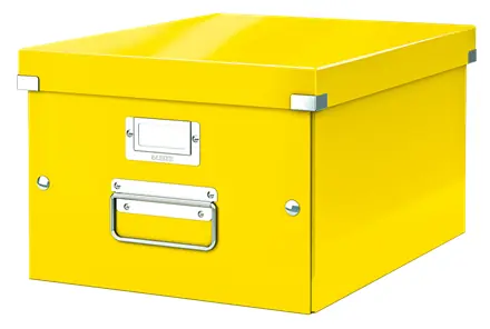 Leitz Click&Store Univerzální krabice velikost M (A4) žlutá