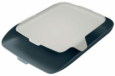 Leitz Cosy Odkladač na dokumenty s organizérem sametová šedá