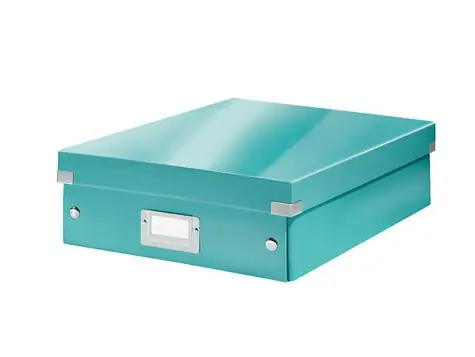 Leitz Click&Store Organizační box velikost M ledově modrá